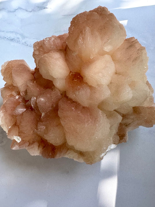 Peach Stilbite - Large